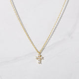 Tiny Cross Necklace