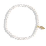 Pearl and Gold Filled Beaded Bracelets