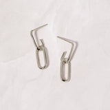 Paperclip Chain Earrings