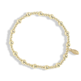 Pearl and Gold Filled Beaded Bracelets
