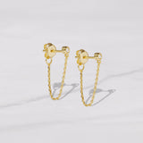 Chain Stud Earrings