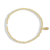 Pearl and Gold Filled Beaded Bracelets