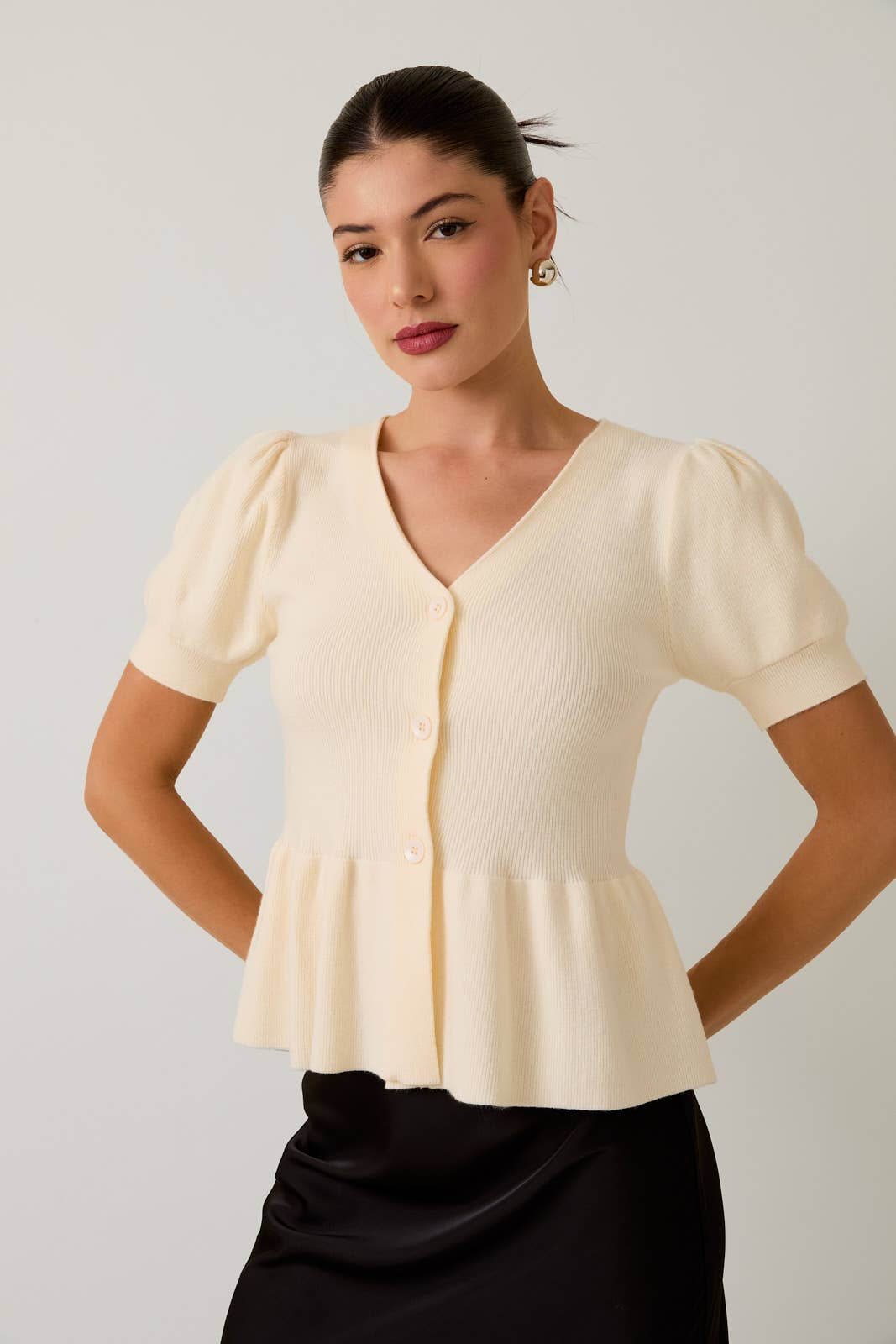 Brinley Peplum Top