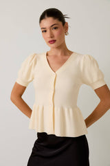 Brinley Peplum Top