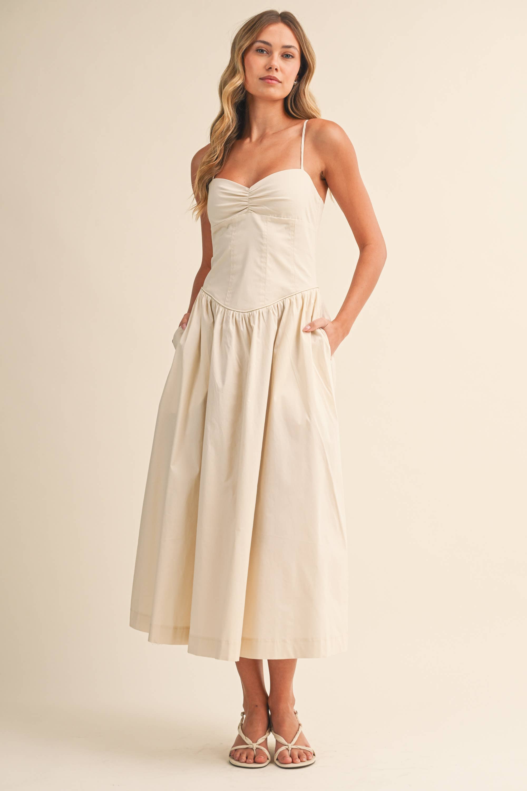 Sweetheart Midi Dress