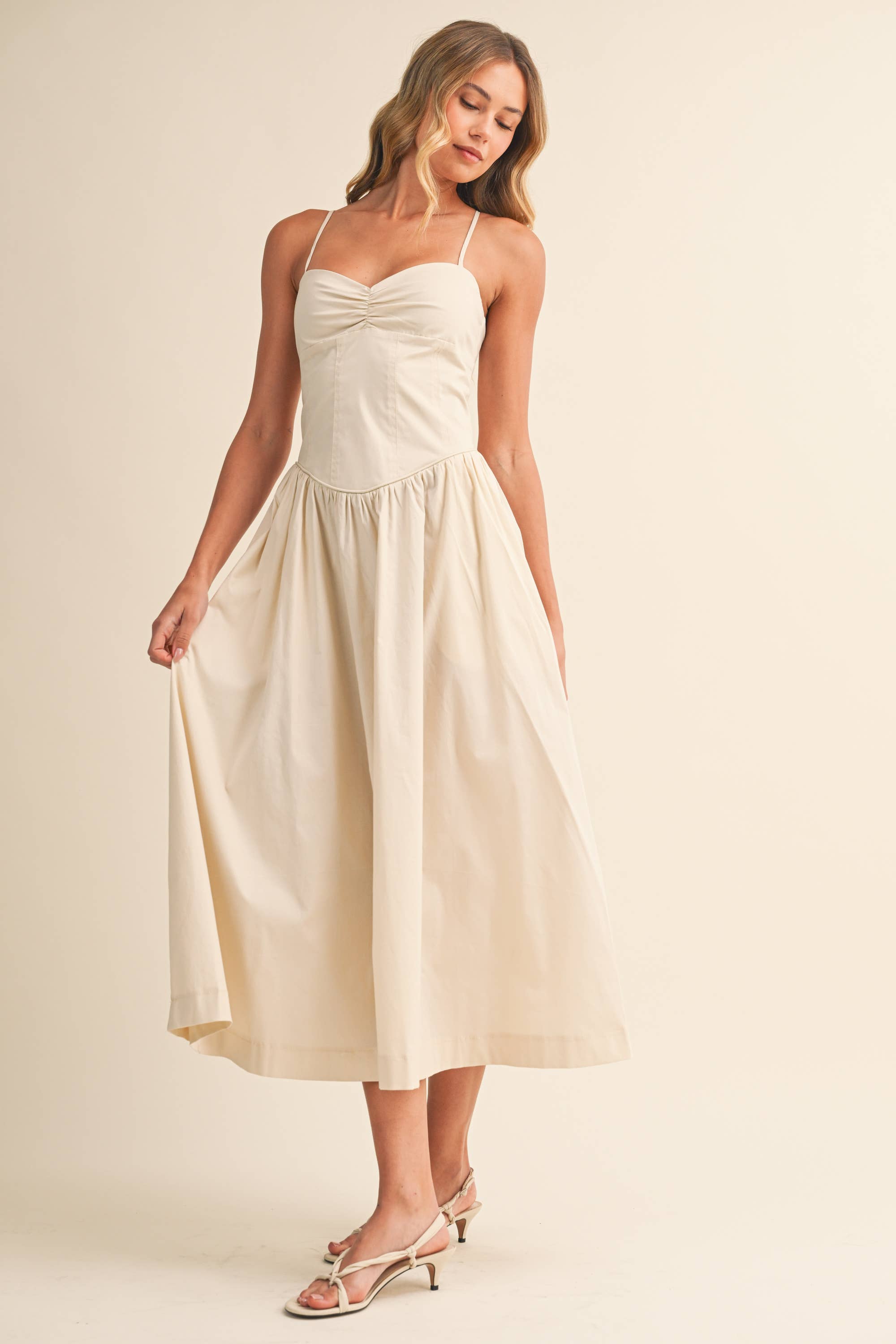 Sweetheart Midi Dress