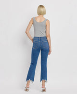 High Rise Kick Flare Jeans in Generosity