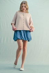 Ballet Short Sleeve Cardigan