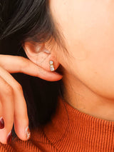 Zaid 18K Gold Non-Tarnish Mini CZ Stud