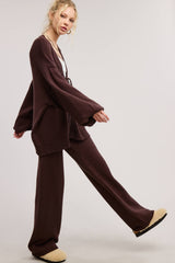 Chocolate Knit Cardigan