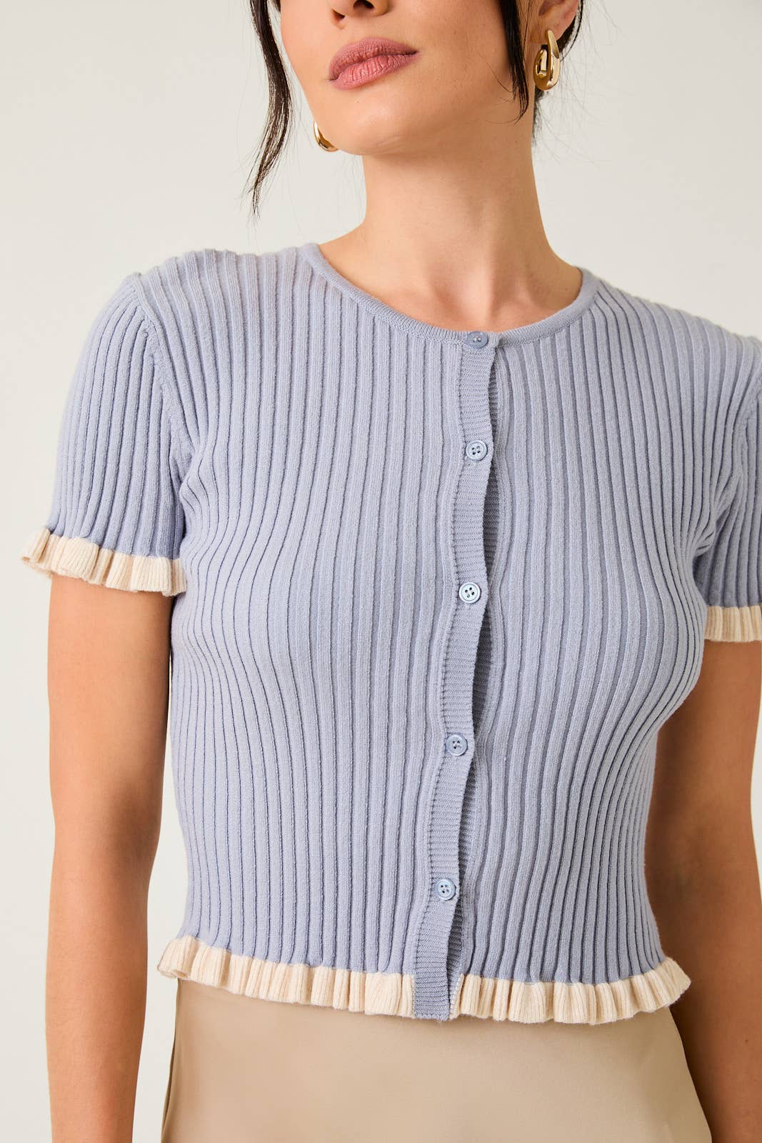 Amelia Ruffle Top