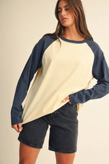 Raglan Long Sleeve Baseball Tee