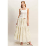 Button Front Ribbed Tank Top