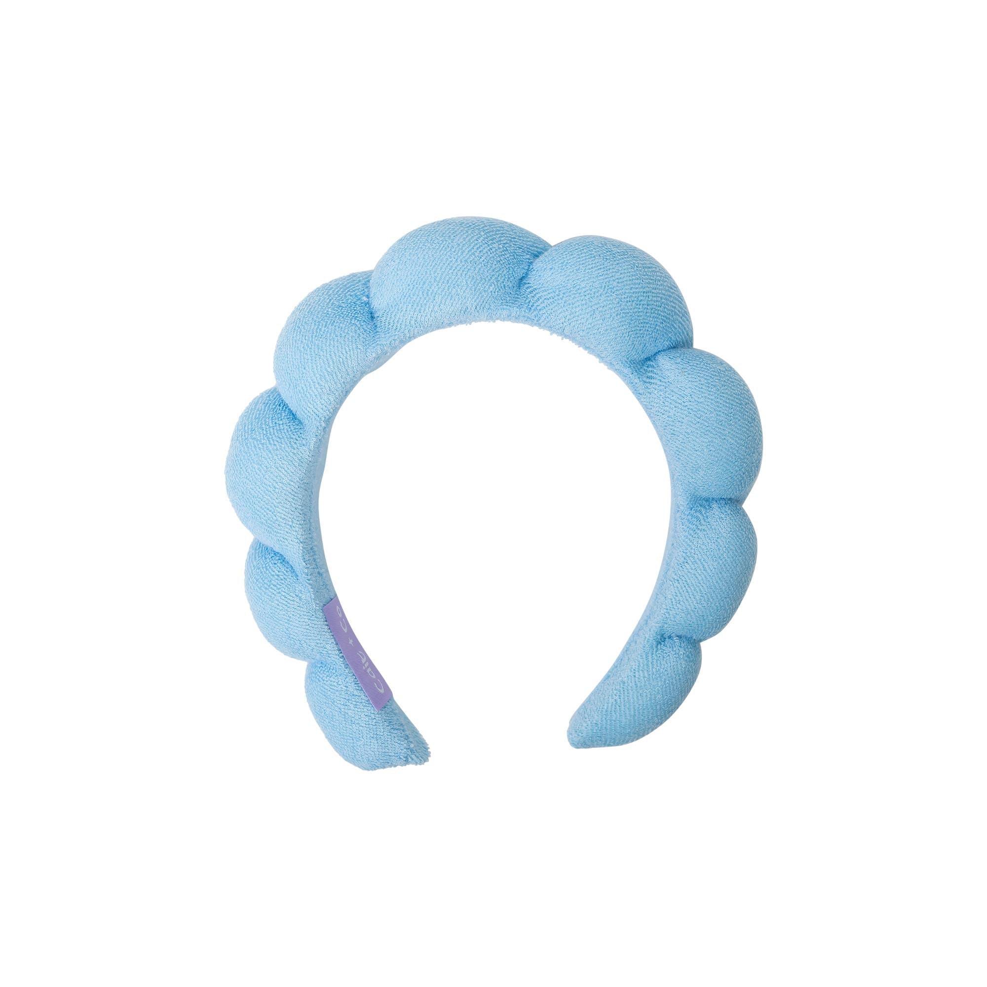 Plush Spa Headband - Sapphire | Gem Collection