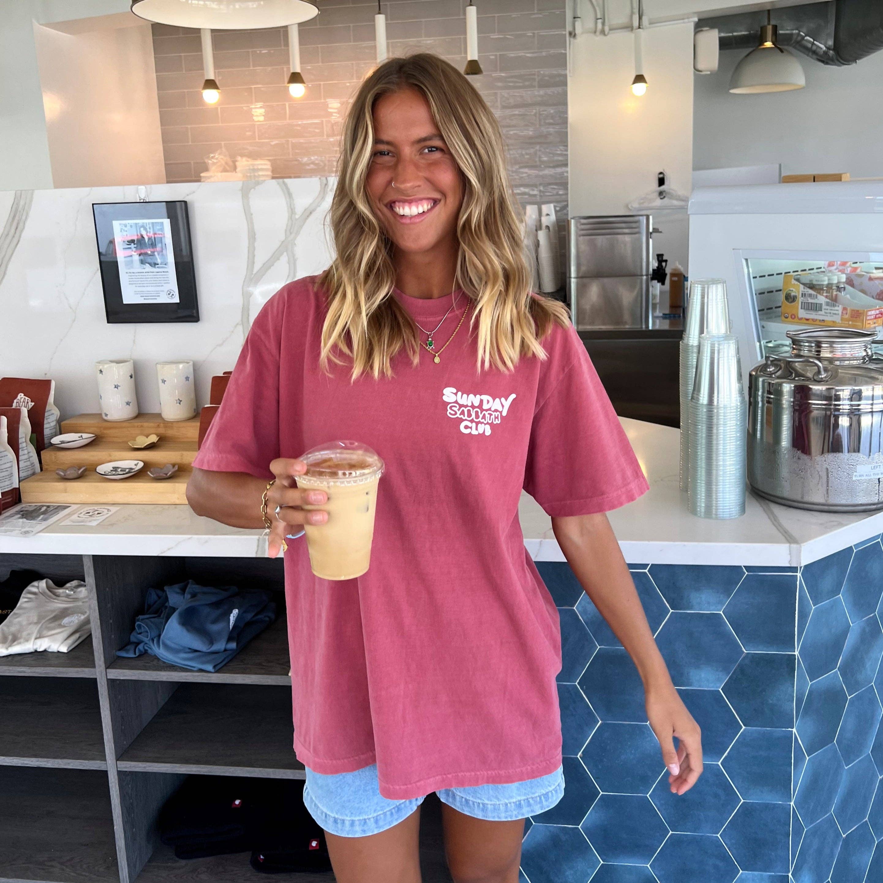 "Sunday Sabbath Club" Tee