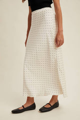 Estelle Polka Dot Midi Skirt