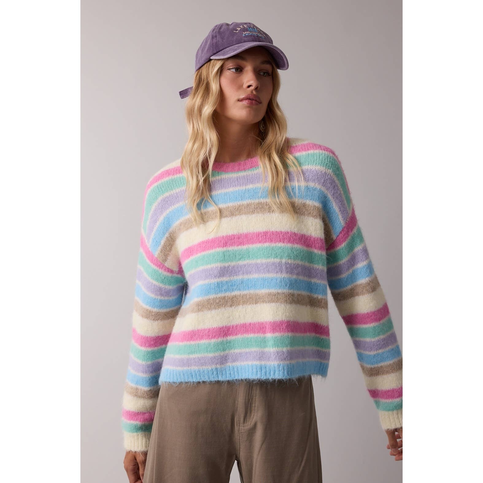 Cotton Candy Sweater