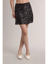 Sequin Mini Skirt