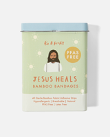 Jesus Heals Bandages® – Bamboo & PFAS Free
