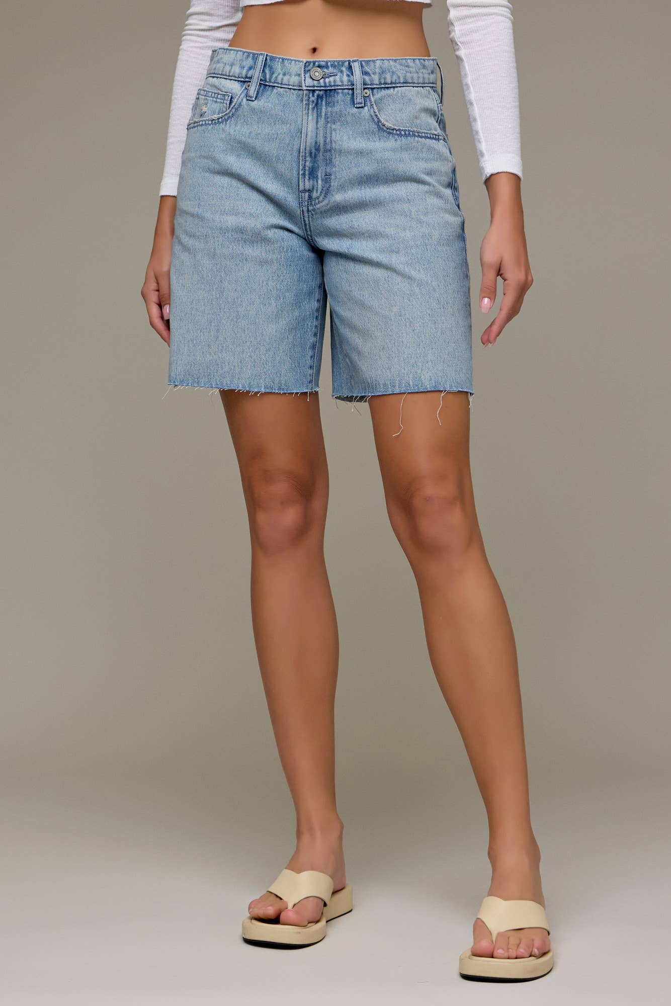 High Rise Loose Shorts