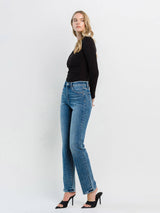 High Rise Straight Jeans- Illuminate
