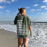 Made For More Tee - Moss Green