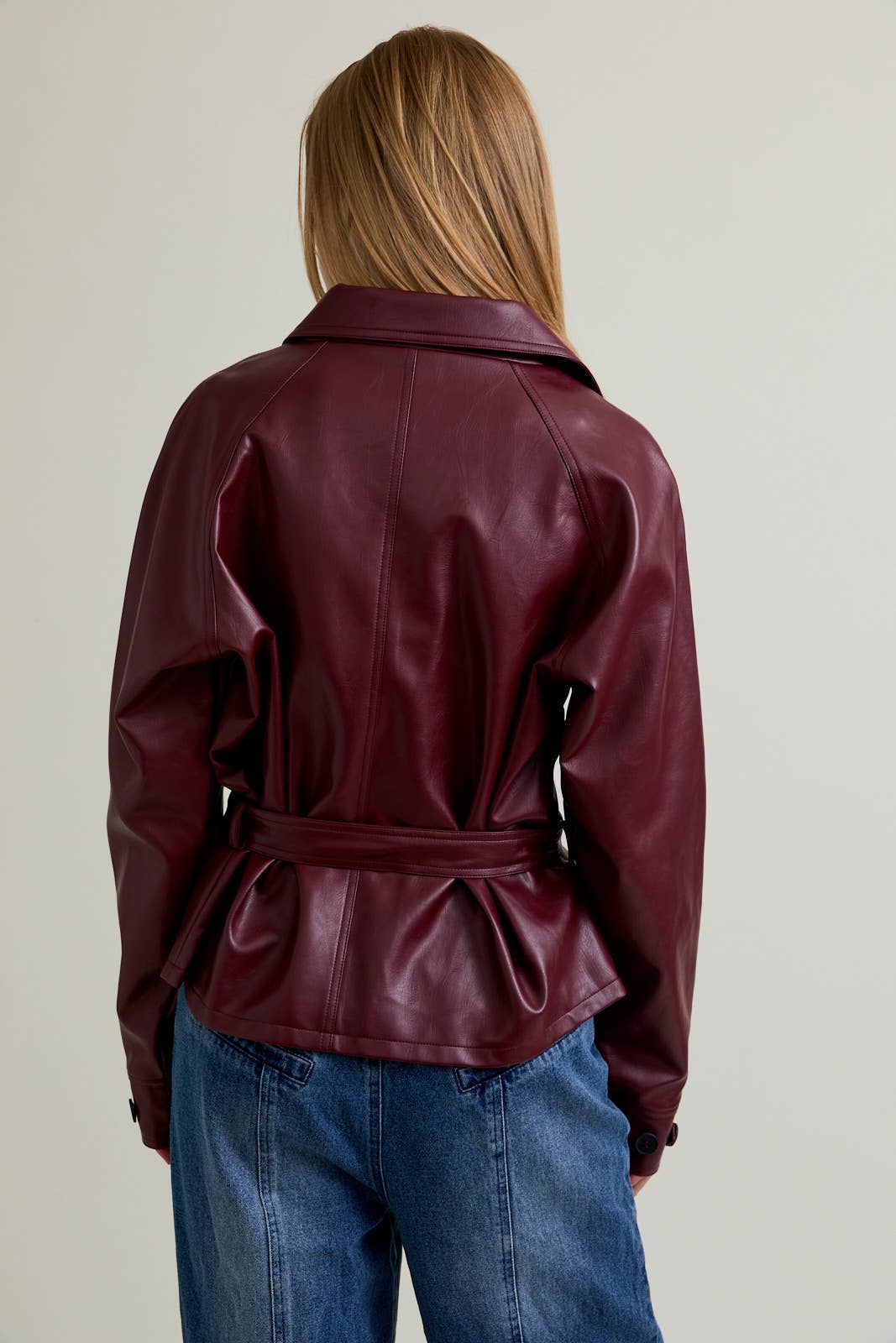 Aliana Cropped Trench Coat
