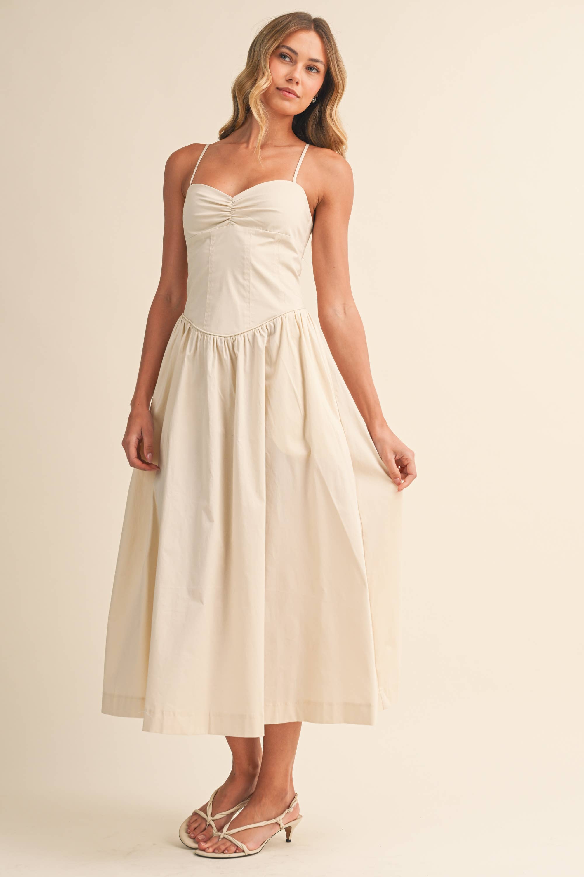 Sweetheart Midi Dress