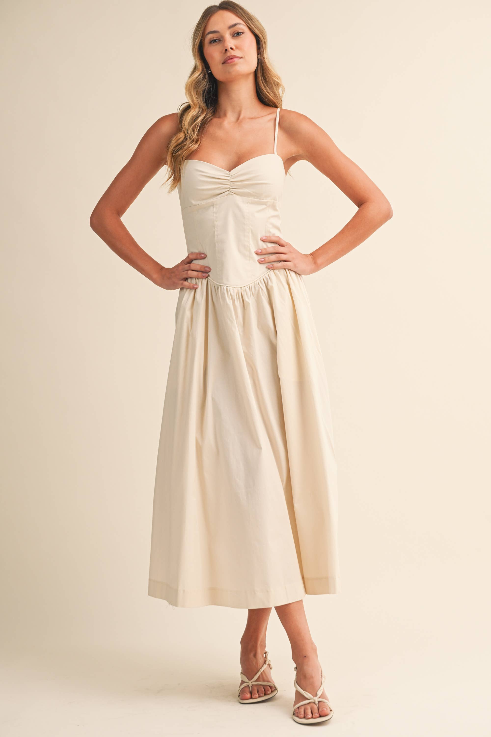 Sweetheart Midi Dress