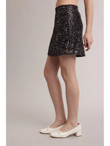 Sequin Mini Skirt