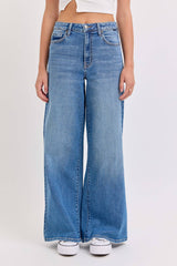 High Rise Wide Leg Jean