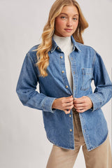 Denim Button Down Shirt
