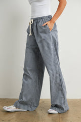 Loose-Fit Adjustable Tie-Front Pants
