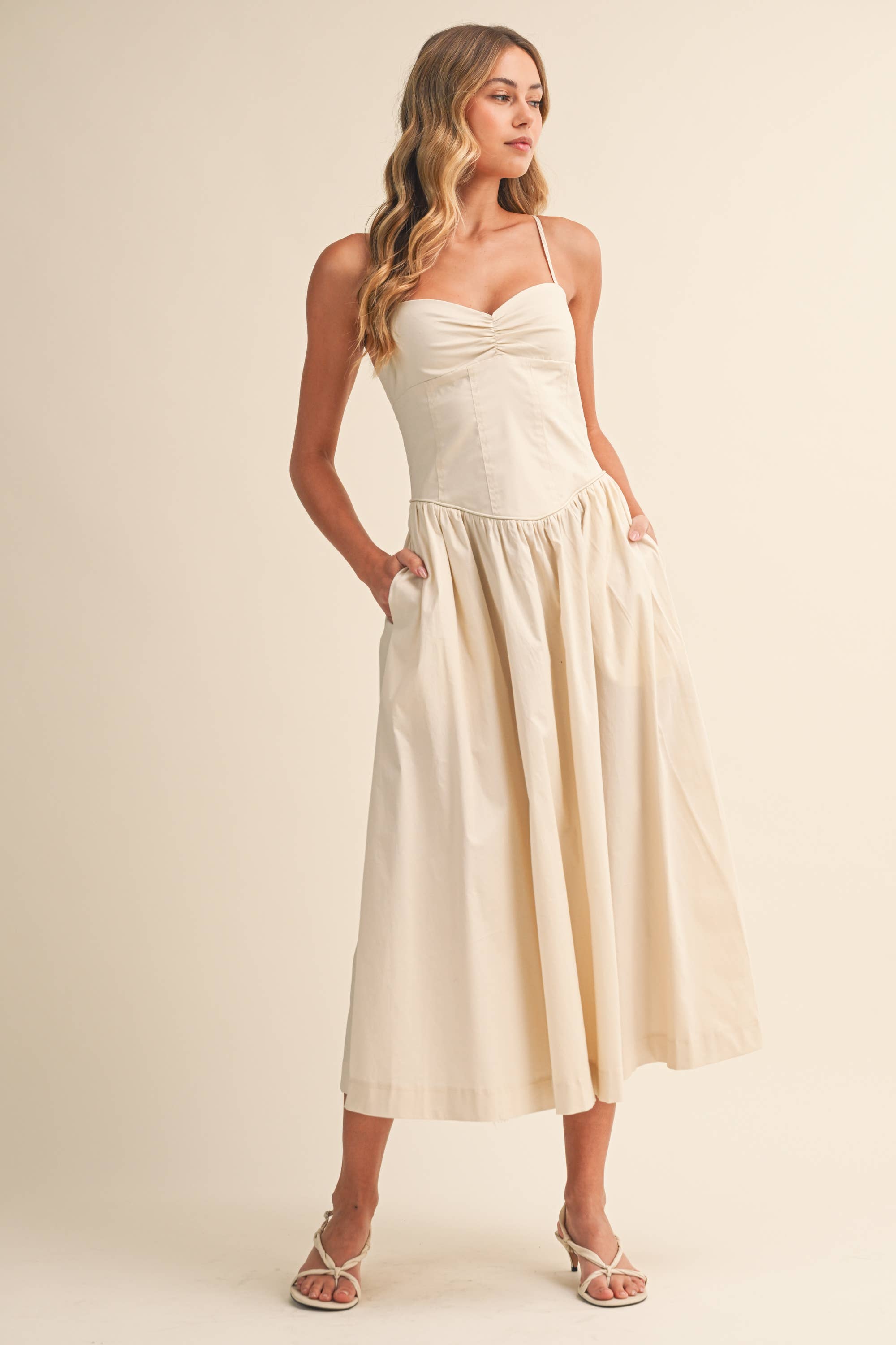 Sweetheart Midi Dress