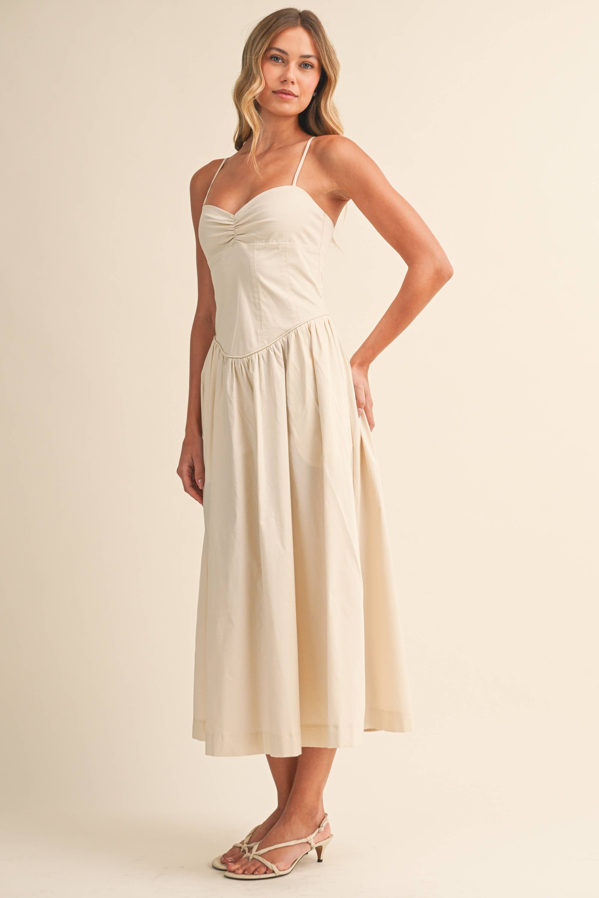 Sweetheart Midi Dress