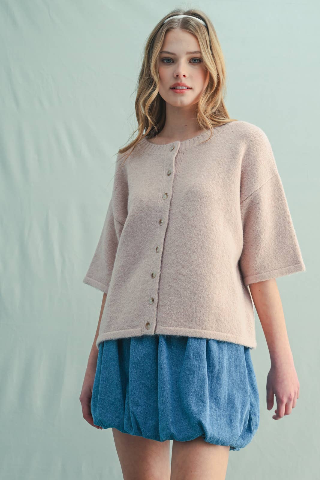Ballet Short Sleeve Cardigan