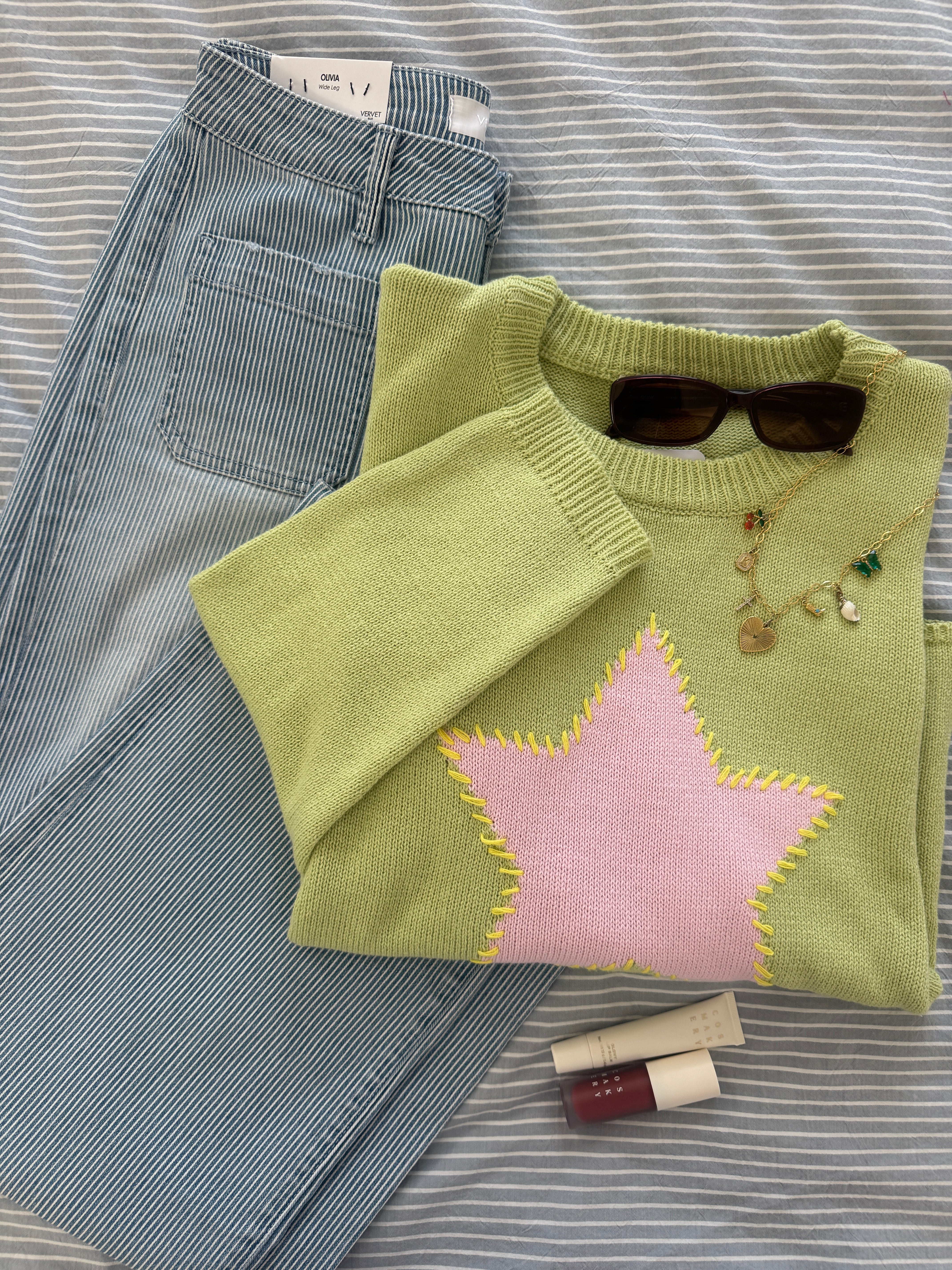Star Stitch Sweater