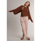 Plaid Woven Drawstring Pants