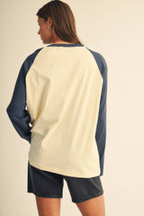Raglan Long Sleeve Baseball Tee