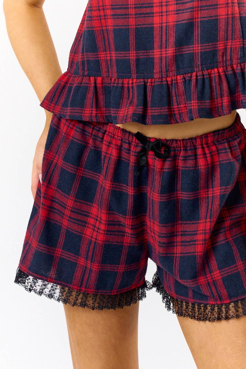 Christmas Plaid Pajama Set - Bottom