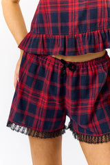 Christmas Plaid Pajama Set - Bottom