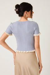 Amelia Ruffle Top
