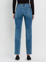 High Rise Straight Jeans- Illuminate
