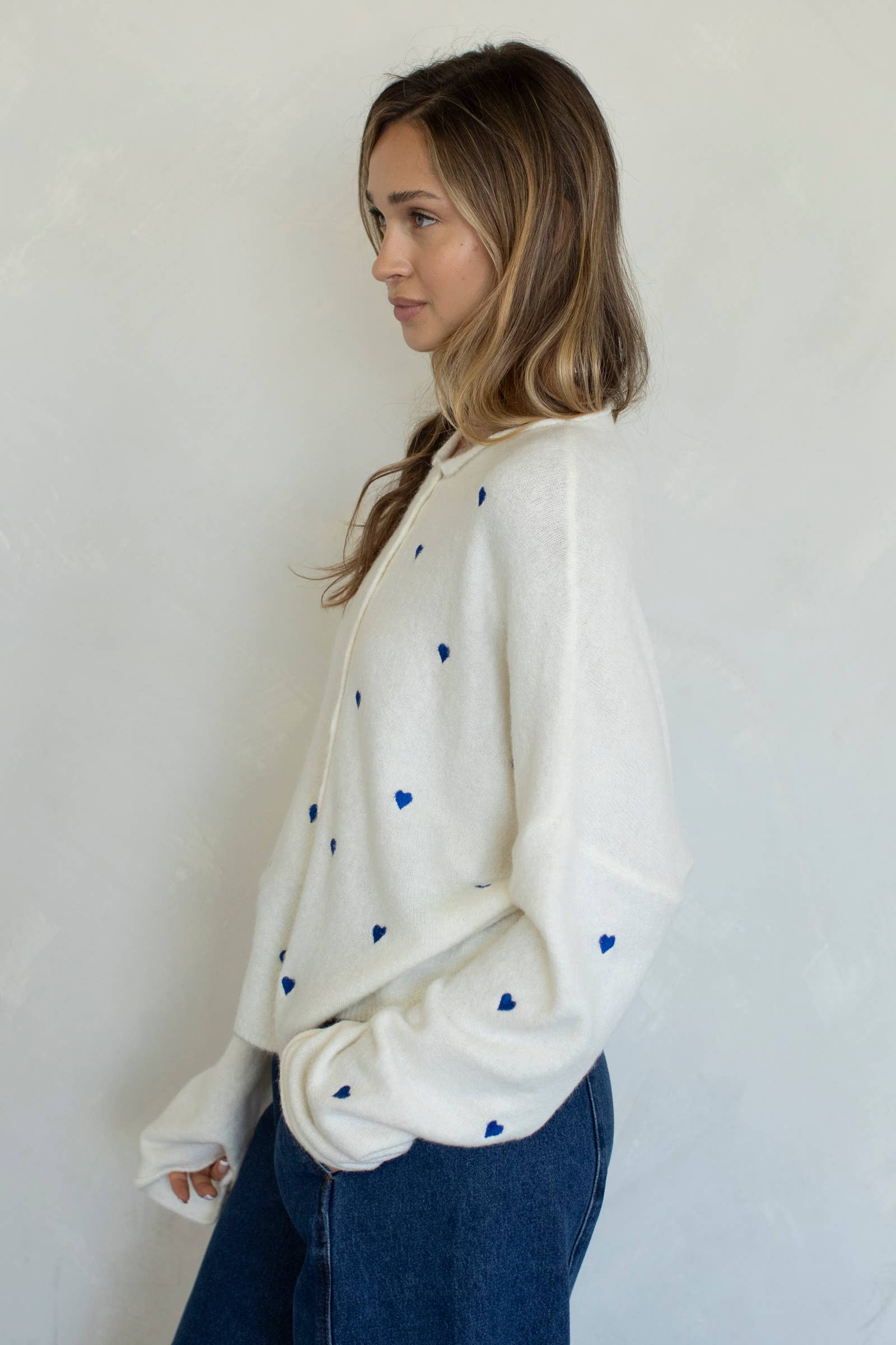 Piper Cardigan - Hearts