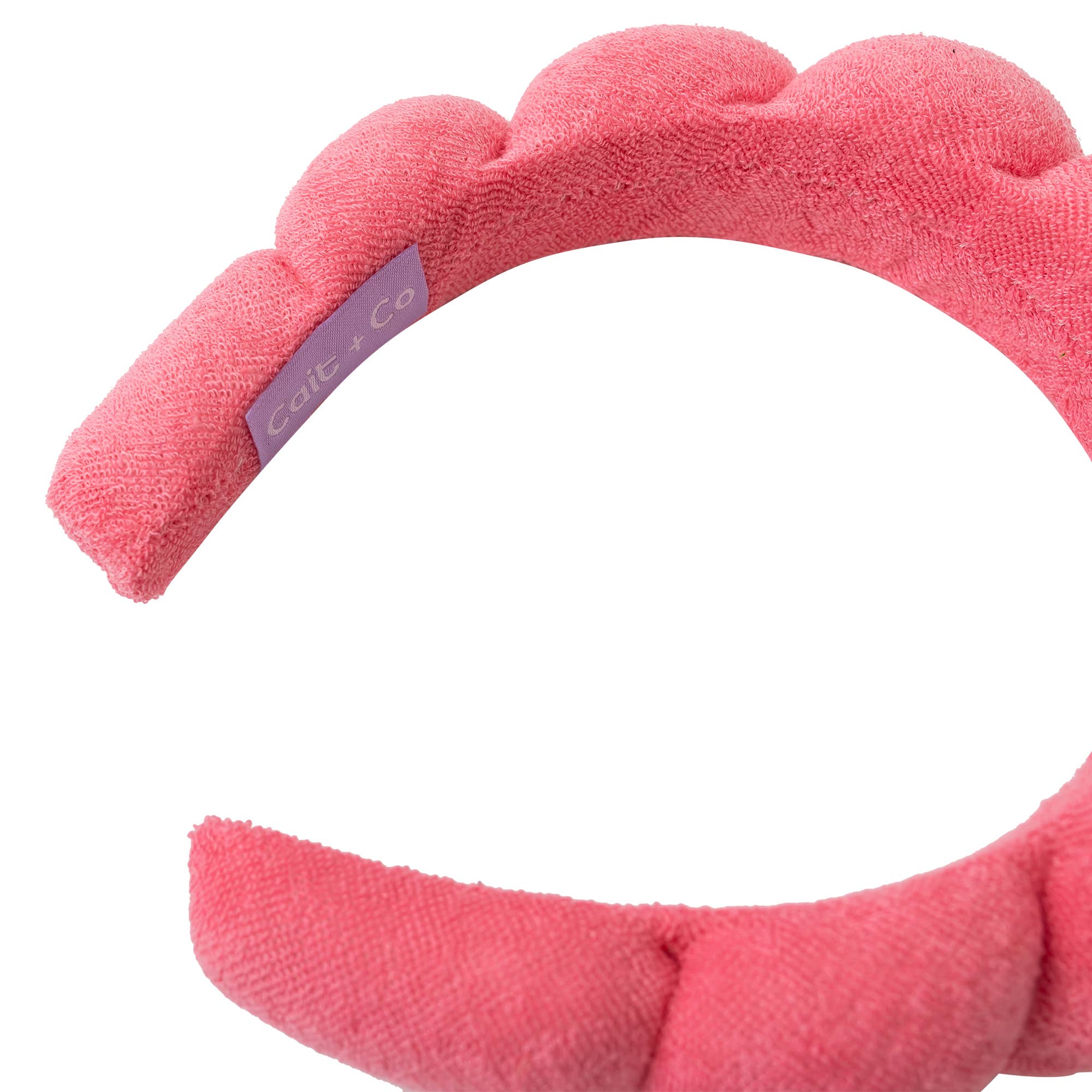 Plush Spa Headband - Pearl