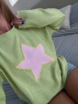 Star Stitch Sweater
