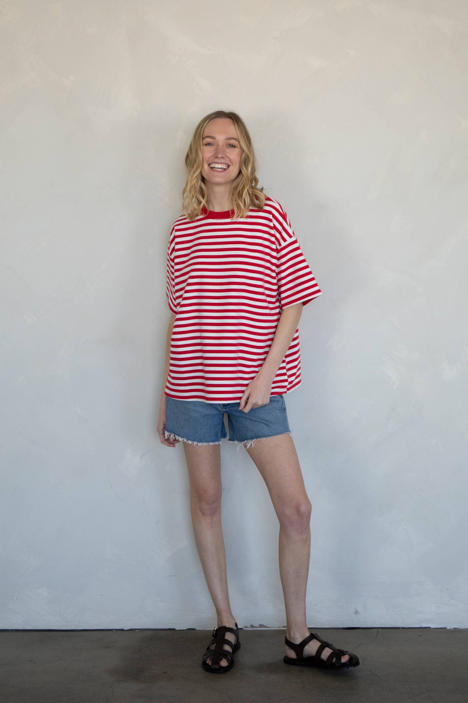 Cassandra Striped Tee