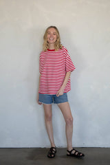 Cassandra Striped Tee