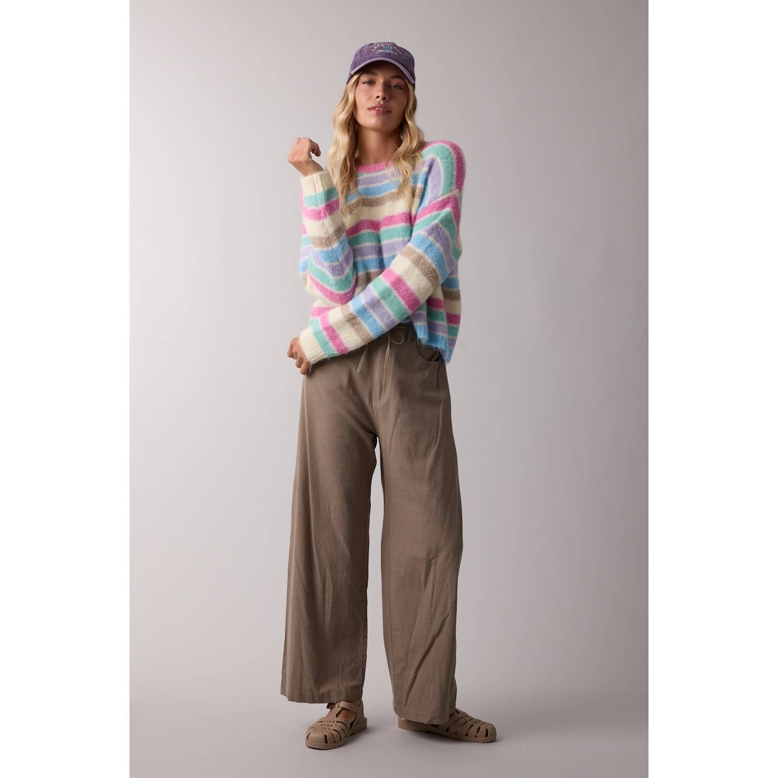 Cotton Candy Sweater