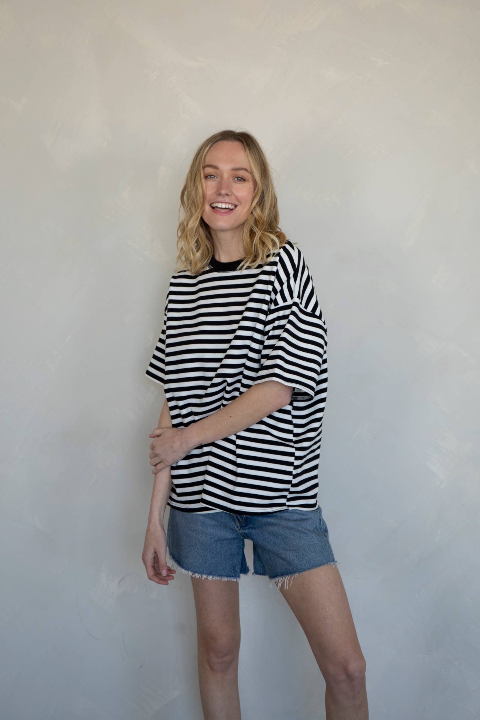 Cassandra Striped Tee